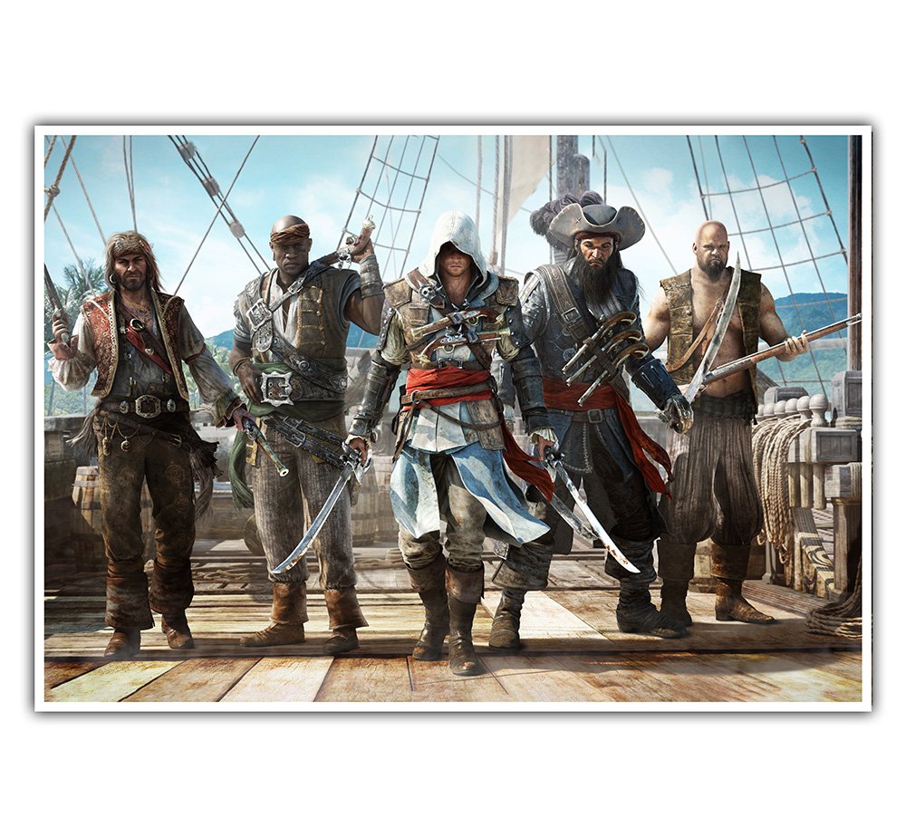 Assassin's Creed Black Flag Poster