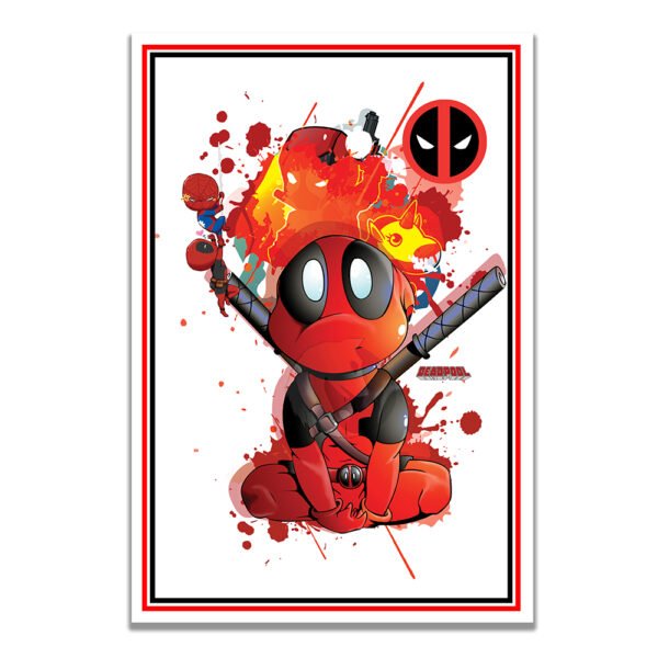 Deadpool Doodle Poster