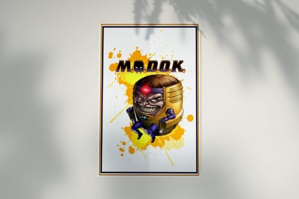 Modok Doodle Poster Mockup