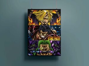 One Piece Three Legends V2 Anime Poster