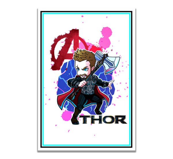 Thor Doodle Poster