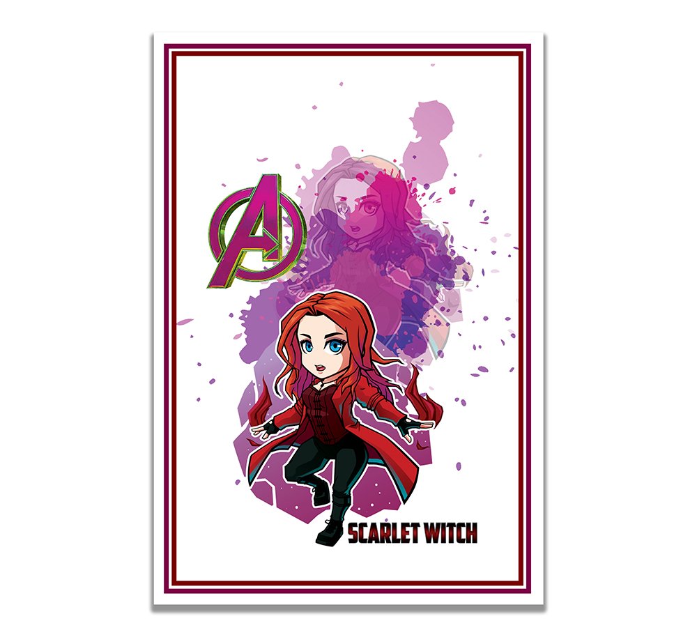 Wanda Doodle Poster