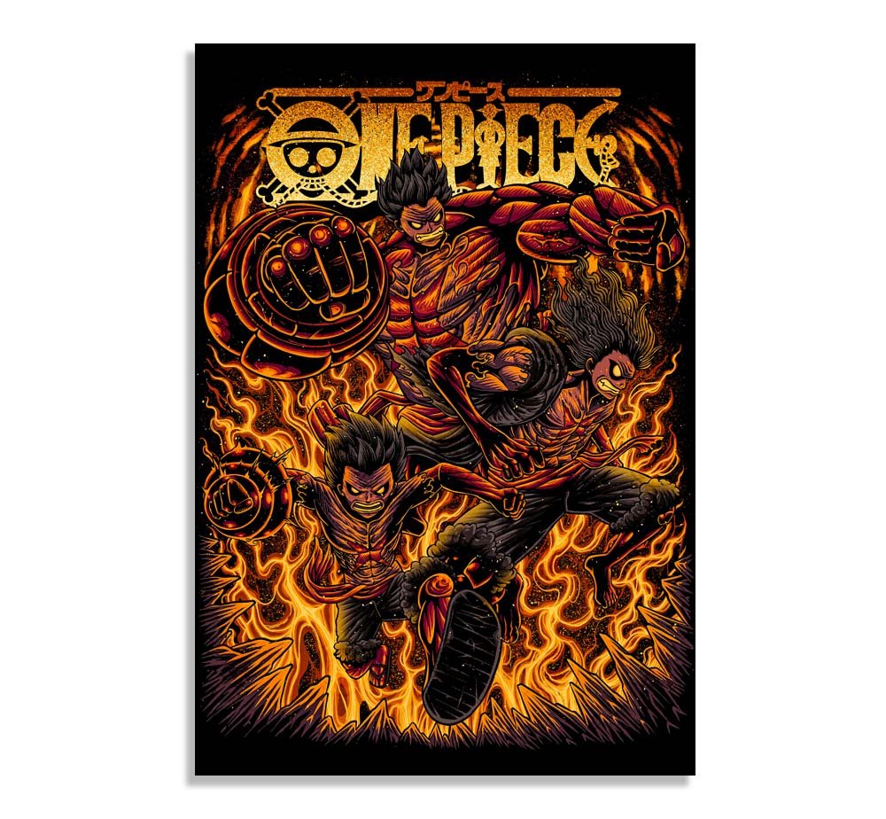 One Piece Monkey D Luffy V2 Poster