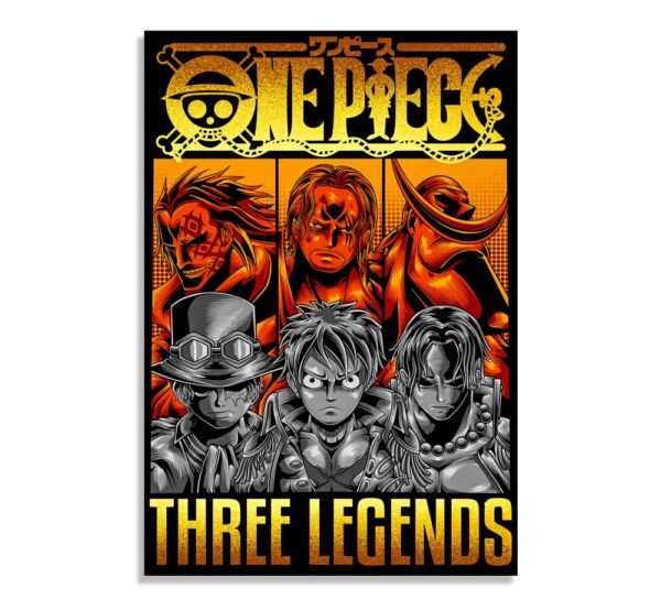 One Piece Three Legends Poster