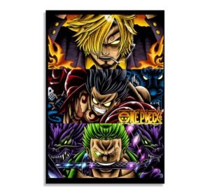 One Piece Three Legends V2 Anime Poster