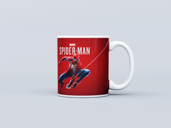 Spider Man Printed Ceramic Mug | Coffee Mug | Designer Mug | Mug for Kids | Mug for Friend, Birthday Gif