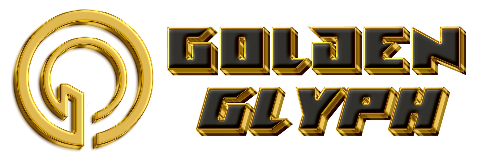 Golden Glyph Logo