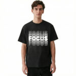 Focus - French Terry 100% Cotton Oversized T-shirt