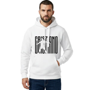 Cristiano Ronaldo Hoodie_White